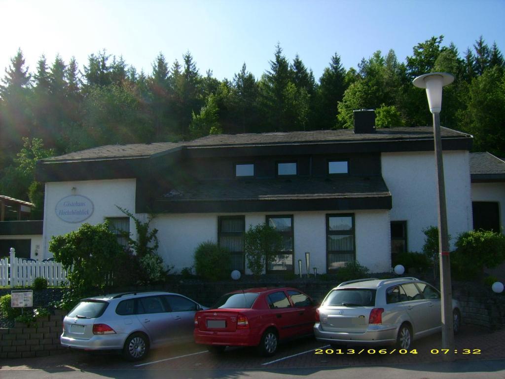 Gaestehaus Hochrhoenblick Schönau an der Brend Exterior foto